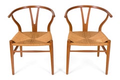 Hans Wegner Model CH24 "Wishbone Chair" for Carl Hansen & Son, Denmark 1960s