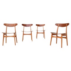 Hans Wegner model CH30 dining chairs Carl Hansen Denmark 1952