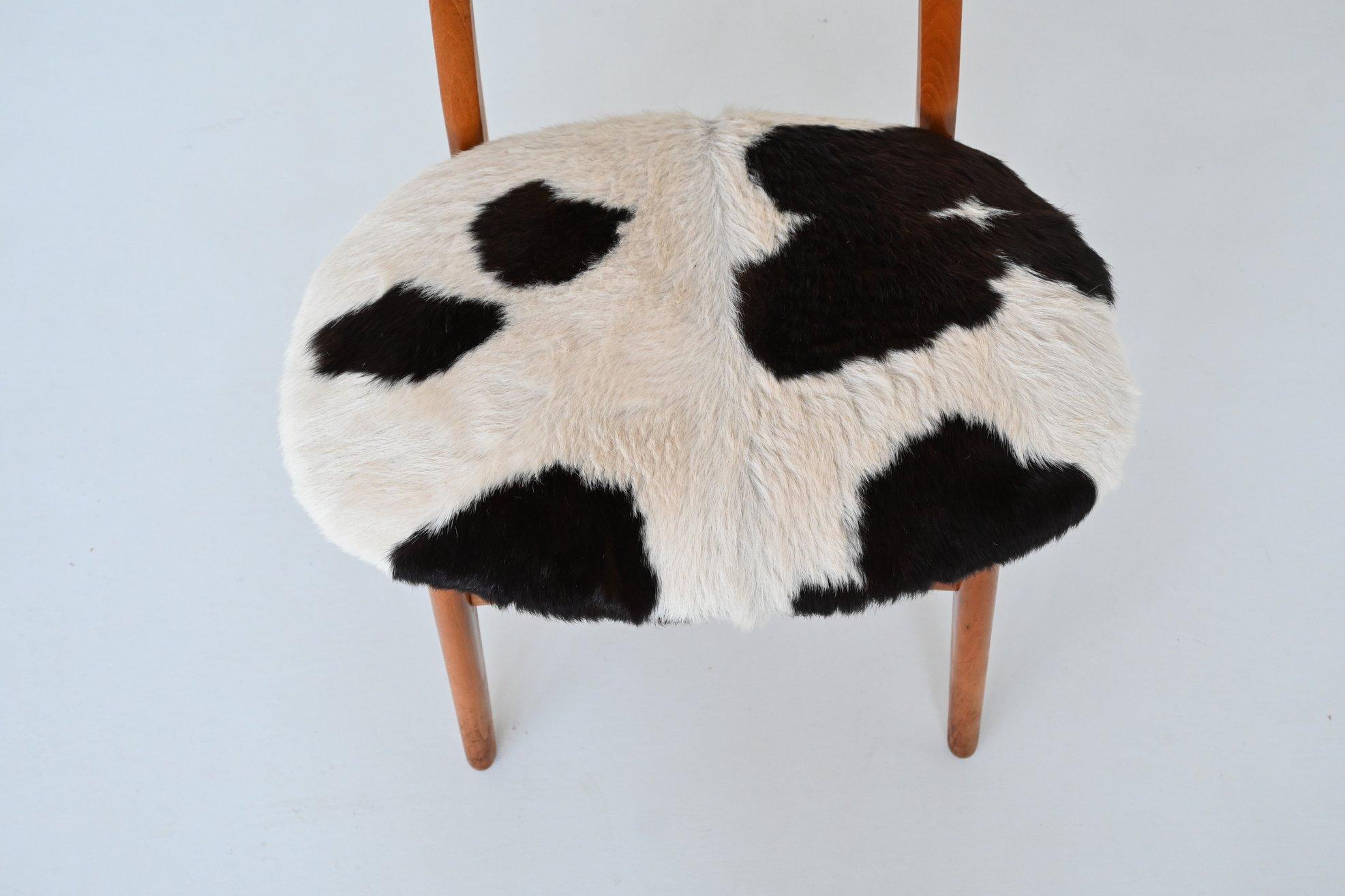 Hans Wegner Modell CH30 Esszimmerstühle in Cowskin Carl Hansen, Dänemark 1952 im Angebot 8
