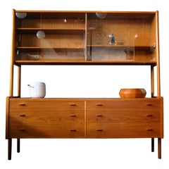 Hans Wegner Model RY20 'Two Tiers' Teak Credenza by RY Mobler, Denmark