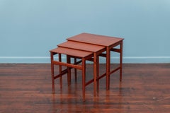 Hans Wegner Nesting Tables Model AT-40 for Andreas Tuck
