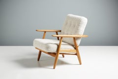 Hans Wegner Oak Oak 1950s Cigar Chair