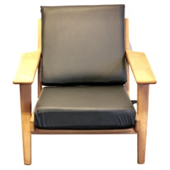Vintage Hans Wegner, Oak Lounge Chair GE-290