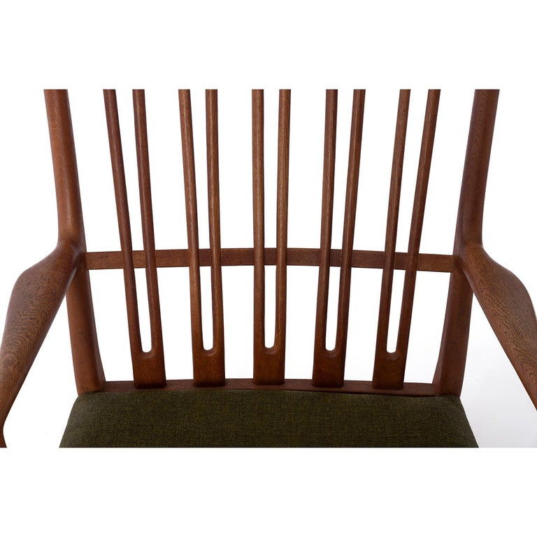 Hans Wegner Oak Rocking Chair For Sale 4
