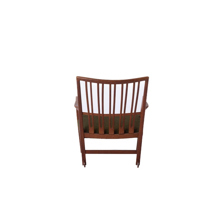 20th Century Hans Wegner Oak Rocking Chair For Sale