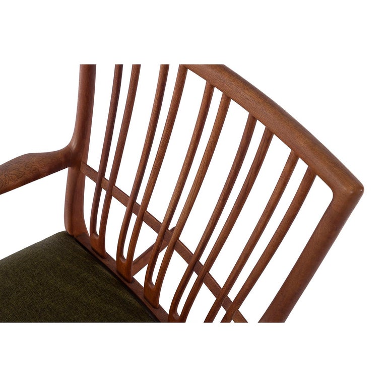 Hans Wegner Oak Rocking Chair For Sale 1