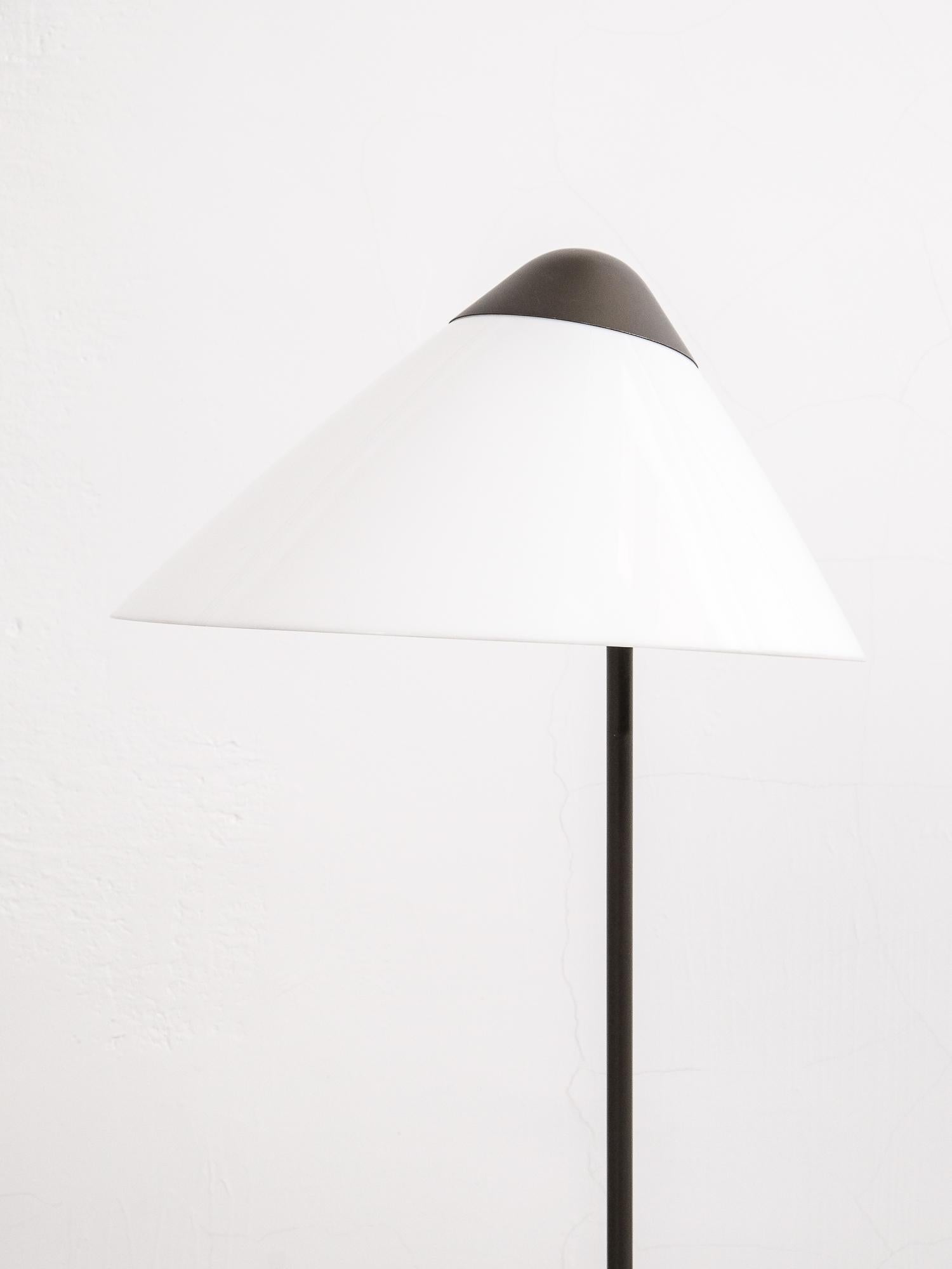 Scandinavian Modern Hans Wegner 'Opala' Floor Lamp, Louis Poulsen, 1970s