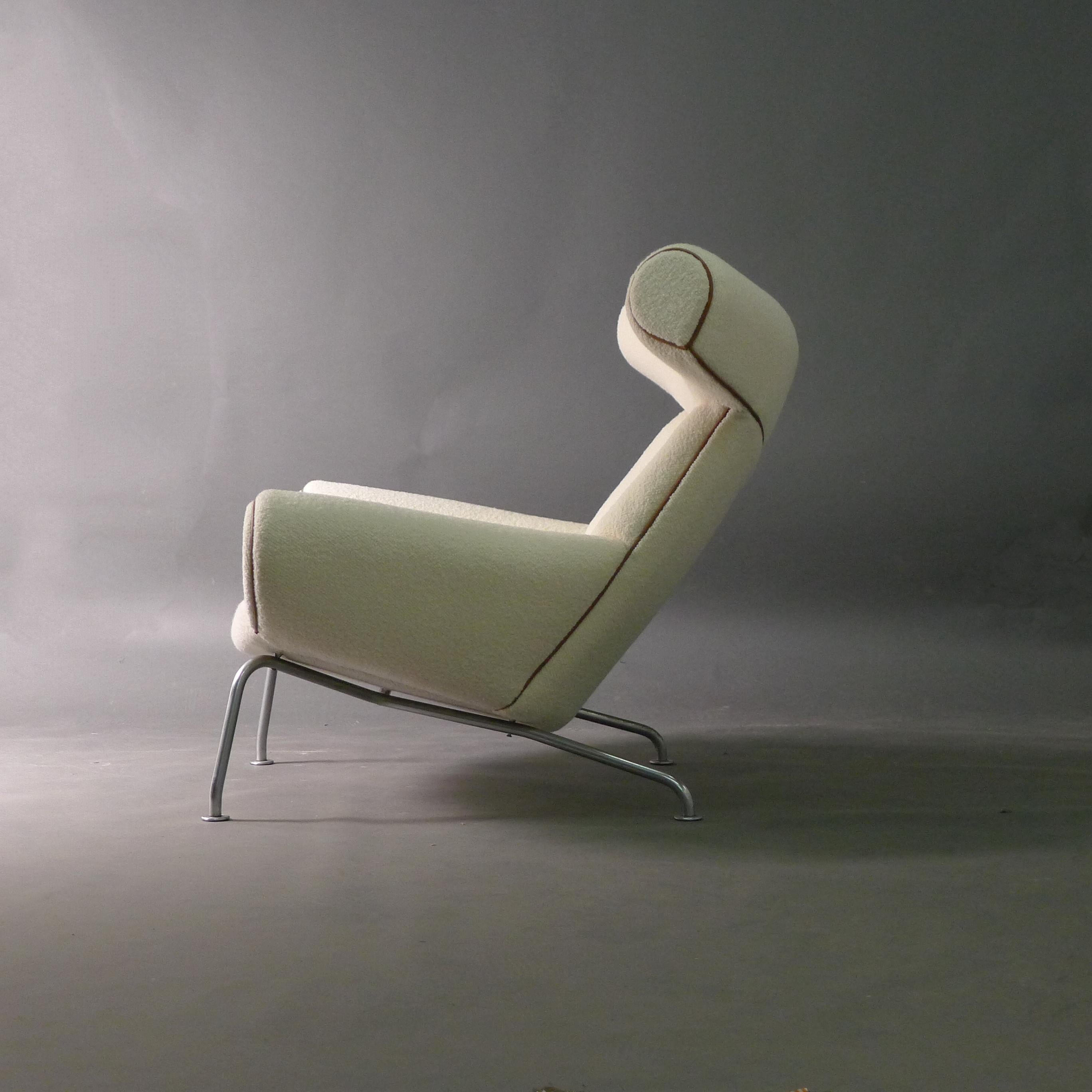 Hans Wegner, Ox Chair, Model AP-46, Designed 1960, Made by AP Stolen, Copenhagen In Good Condition For Sale In Wargrave, Berkshire