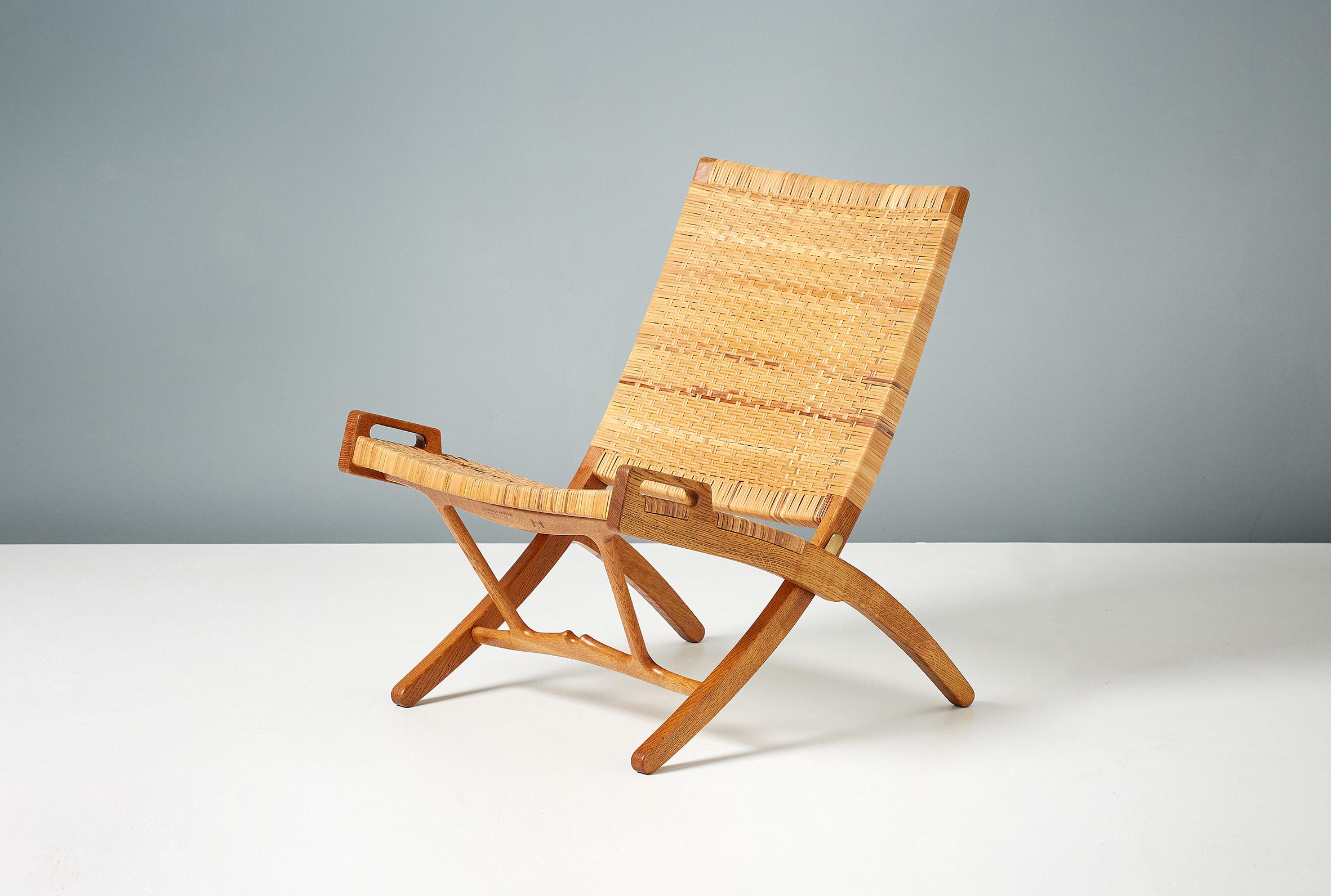 One of Danish master Hans J. Wegner's most important and iconic works. The Model 512 chair was produced by master cabinetmaker Johannes Hansen in Copenhagen during their golden period of collaboration that also produced the China chair, Wishbone