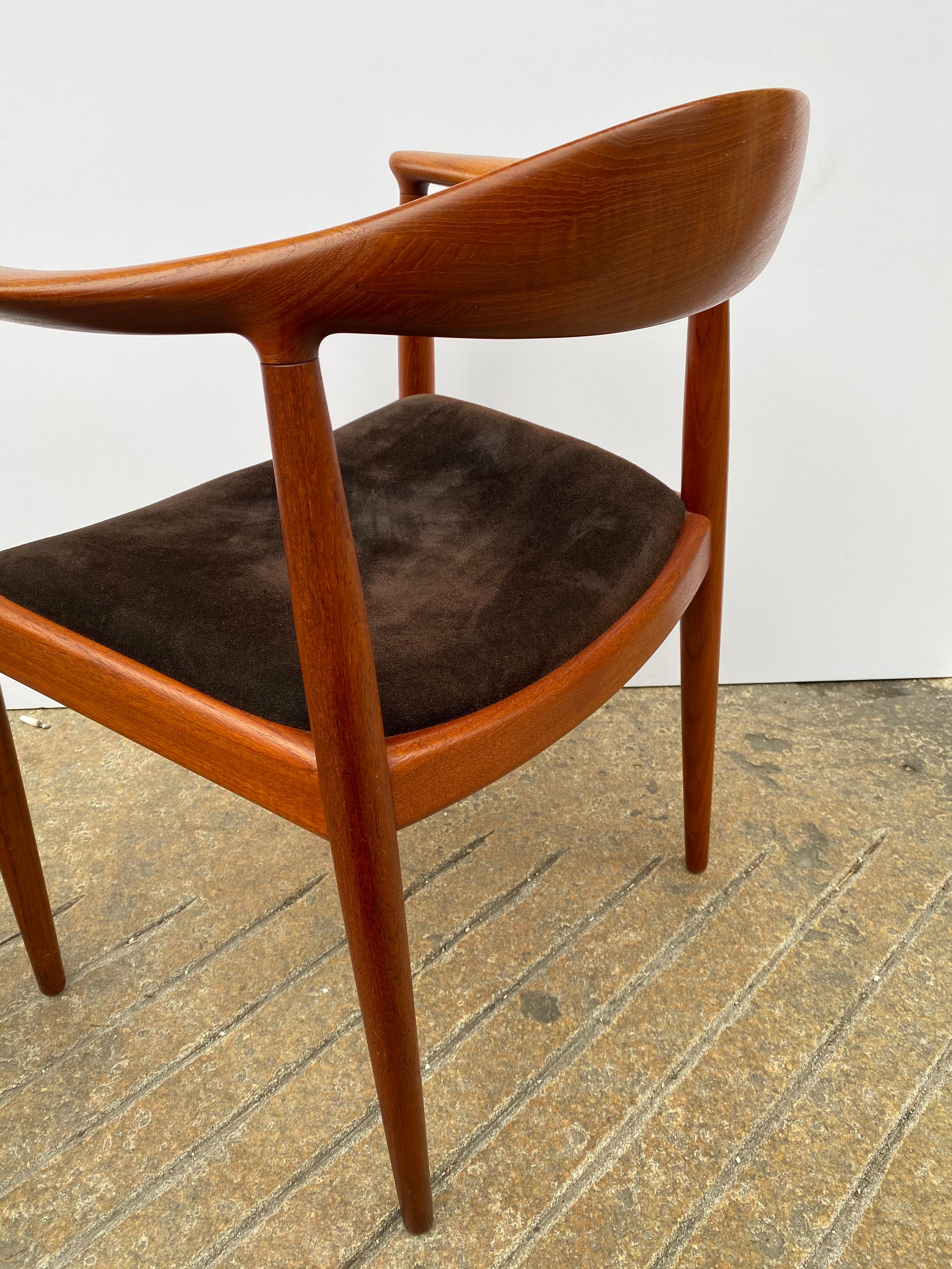Hans Wegner Pair of Round Chairs/ “The Chair” for Johannes Hansen 4