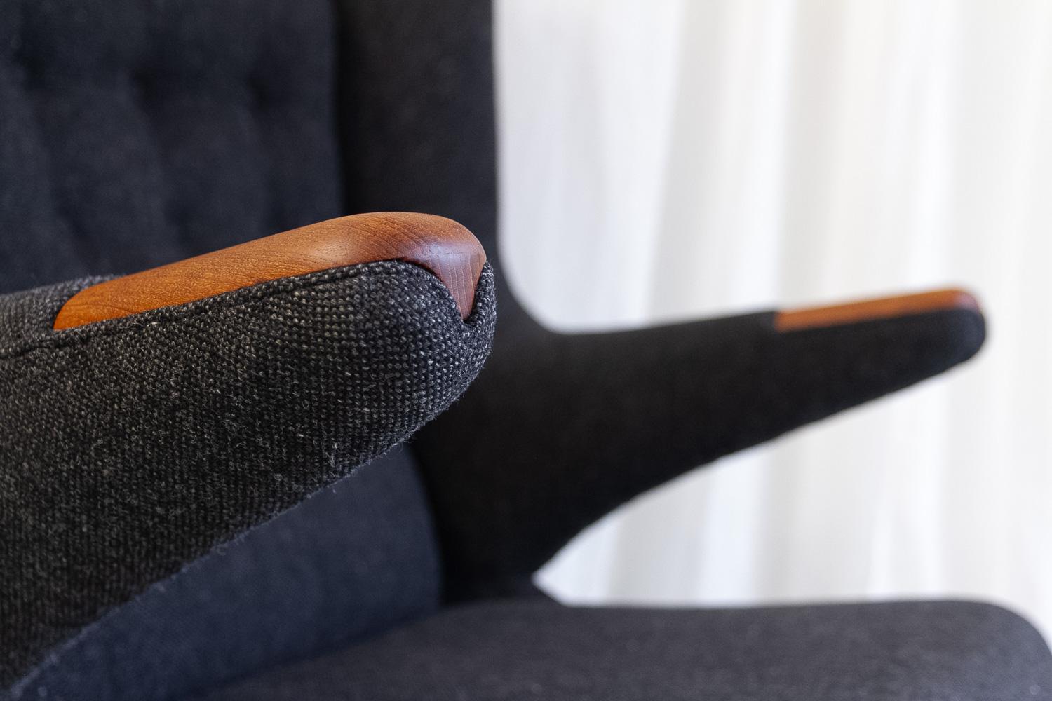 Hans Wegner Papa Bear Chair by AP Stolen, 1960s. For Sale 9