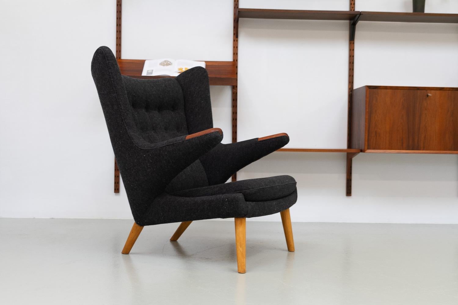 Hans Wegner Papa Bear Chair by AP Stolen, 1960s. For Sale 13