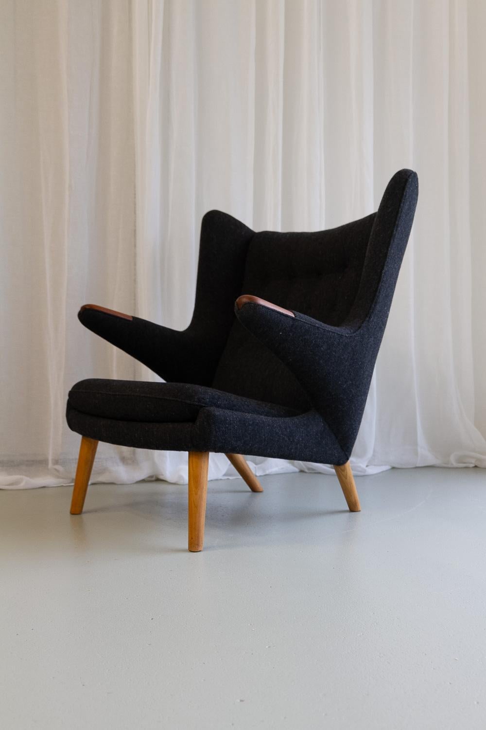 Hans Wegner Papa Bear Chair by AP Stolen, 1960s. For Sale 2
