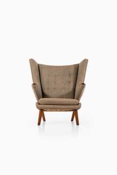 Hans Wegner Papa Bear Easy Chair Produced by A.P. Stolen in Denmark