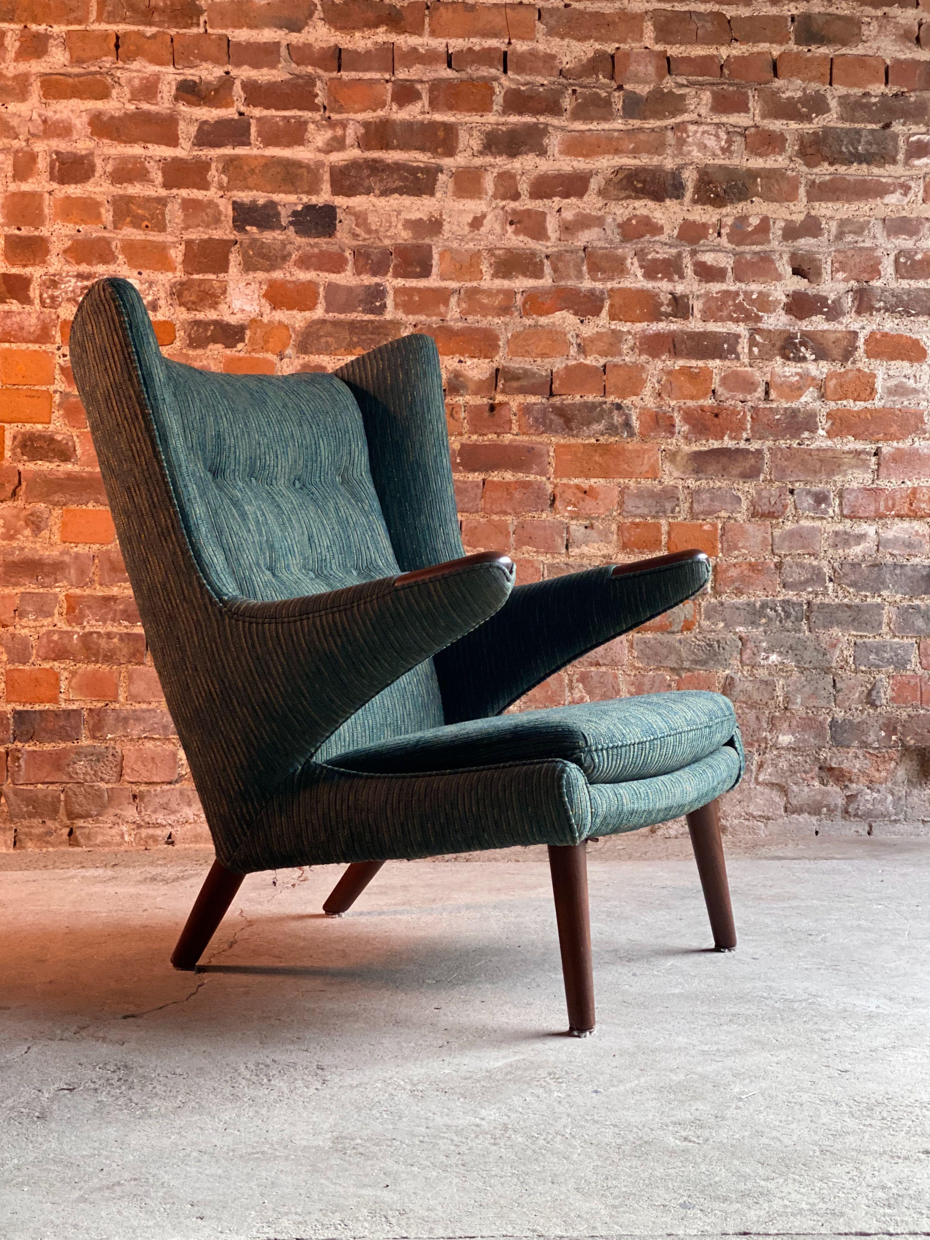 Hans Wegner papa bear lounge chair Bamsestol model AP19, Denmark, 1959

We are is delighted to offer this exceptional Hans J Wegner 'Papa Bear' chair Model AP19 circa 1959, otherwise known as a 'Bamsestol', designed in 1951, created by A.P Stolen