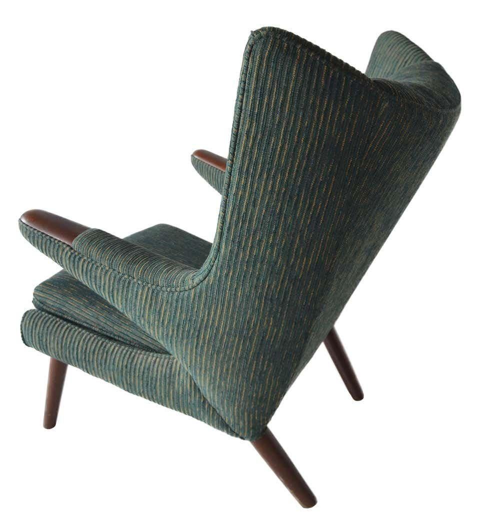 Danish Hans Wegner Papa Bear Lounge Chair Bamsestol Model AP19, Denmark, 1959