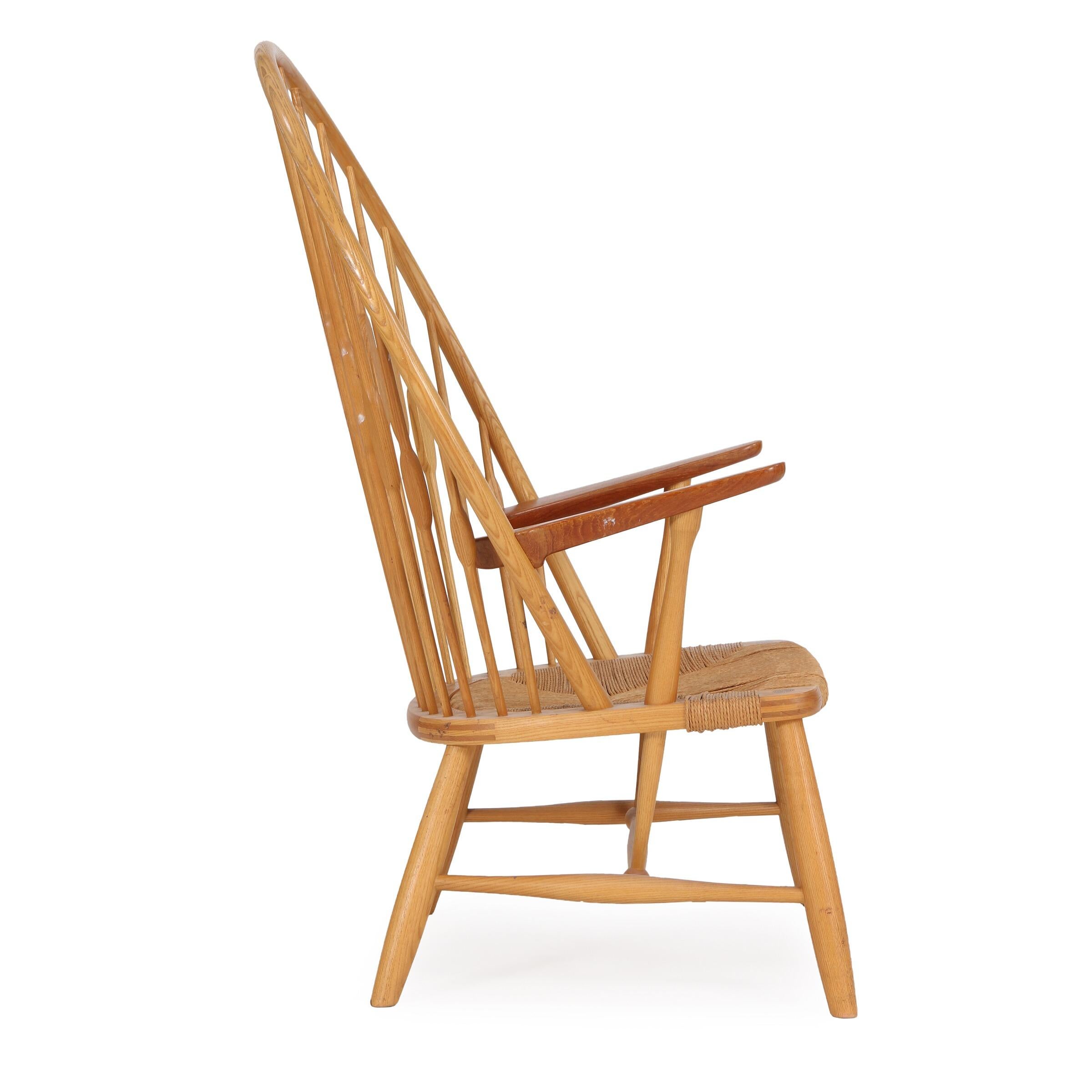 European Hans Wegner Peacock Chair, C1960s For Sale