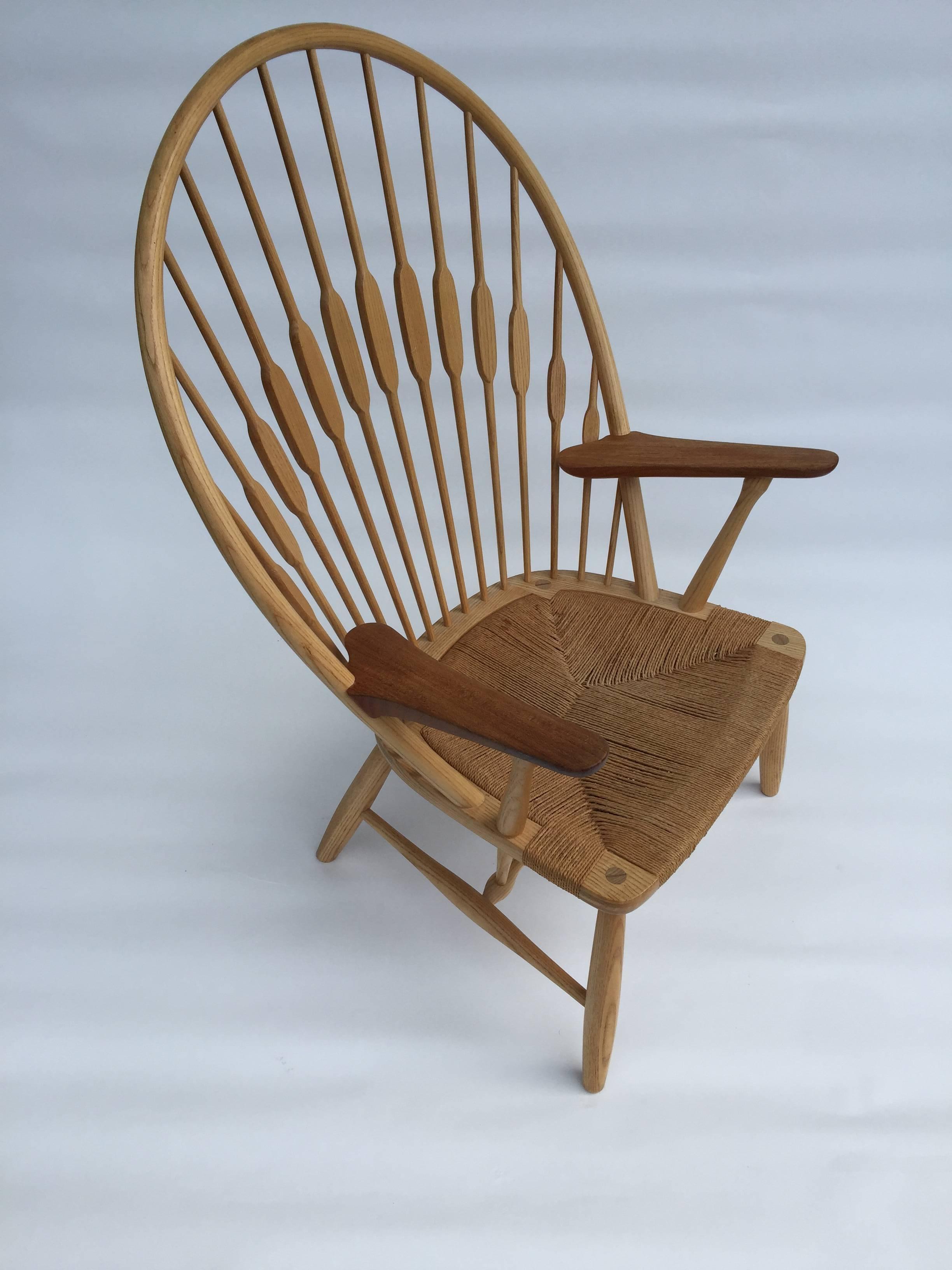 Scandinavian Modern Hans Wegner Peacock Chair