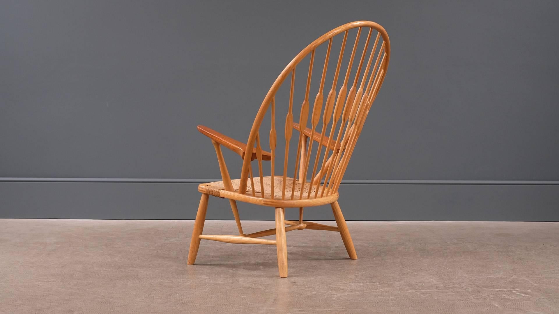 Scandinavian Modern Hans Wegner Peacock Chair