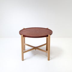 Hans Wegner PP35 Klapptisch aus Eiche und Teakholz:: PP Møbler:: Dänemark