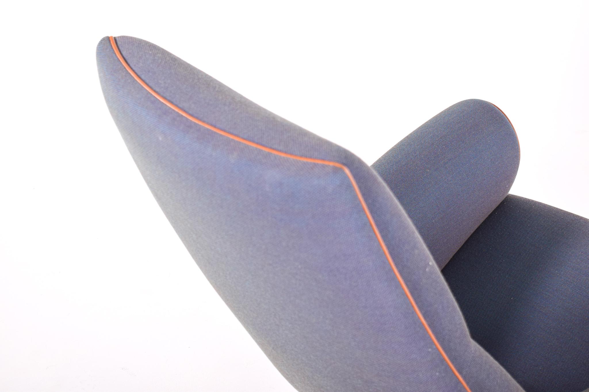 Danish Hans Wegner Queen Chair Model EJ101 by Erik Jorgensen