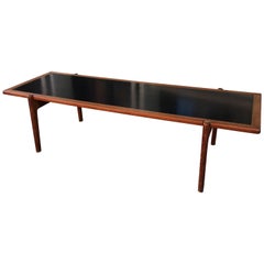 Hans Wegner Reversible Top Teak and Oak Coffee Table