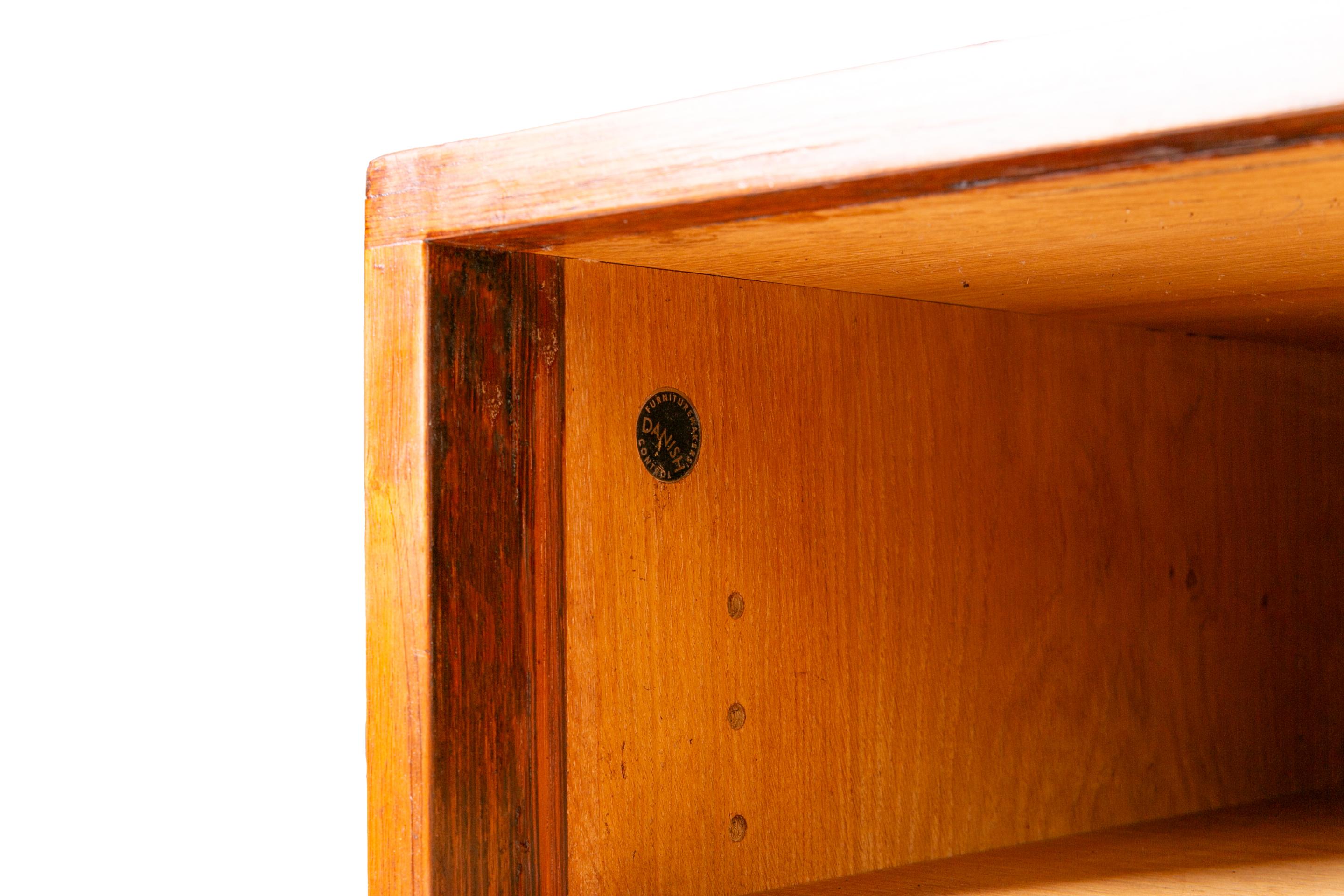 Hans Wegner Danish Mid Century Rosewood Sideboard For Sale 6