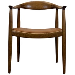 Hans Wegner Round Chair in Oak
