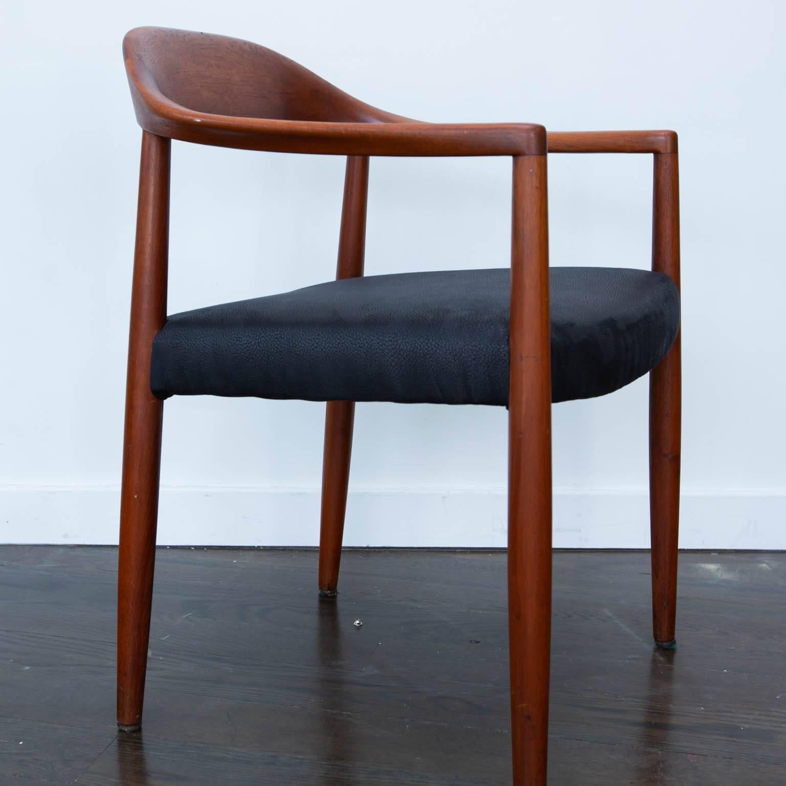 Danish Round Chair Teak Armchair For Sale