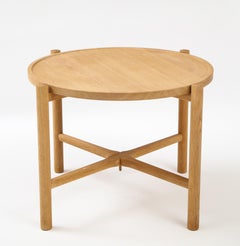 Runder Tabletttisch von Hans Wegner, Mod. PP35, Dänemark, ca. 1960er Jahre