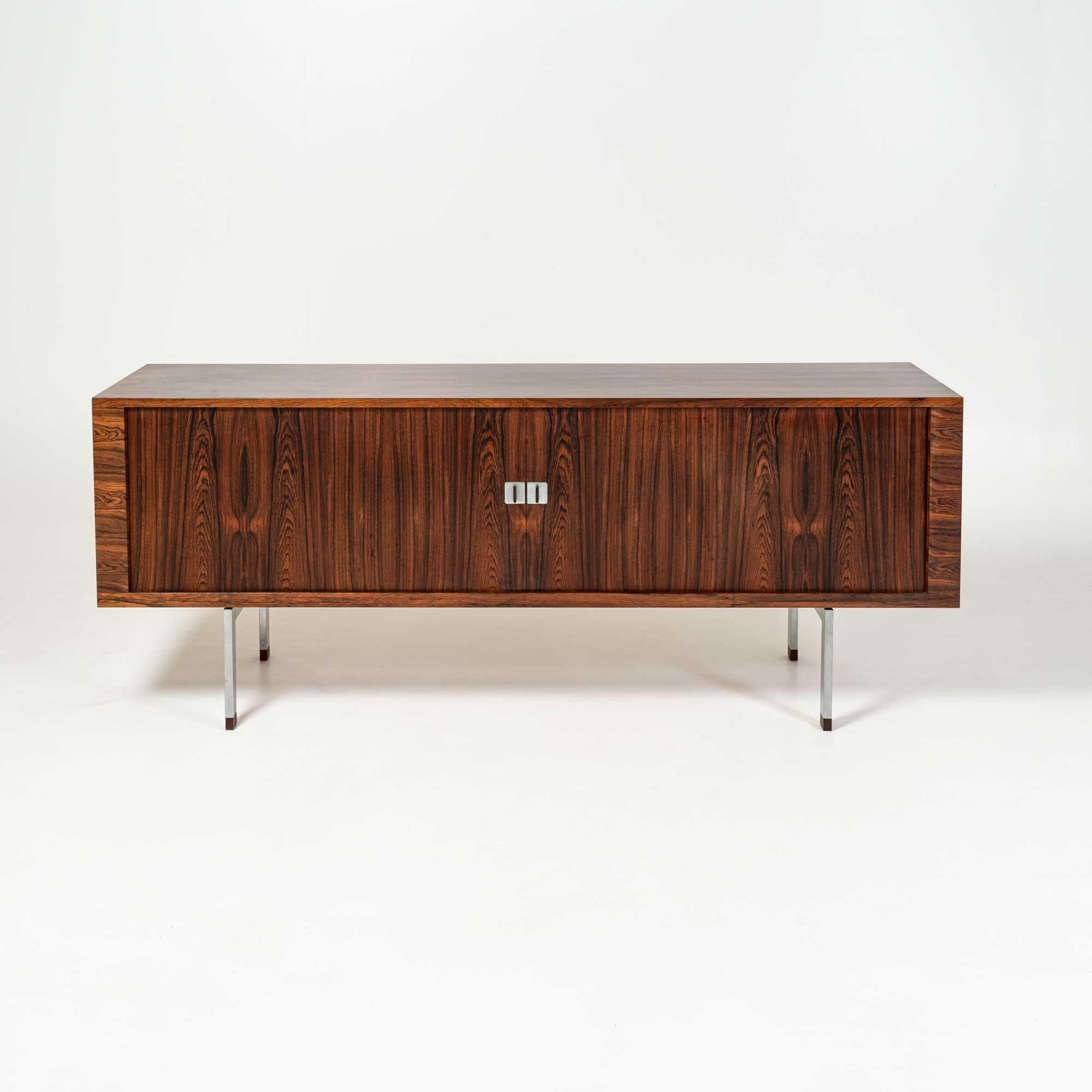 Mid-Century Modern Hans Wegner Ry-25 Rosewood President Sideboard/Credenza Produced by RY Møbler
