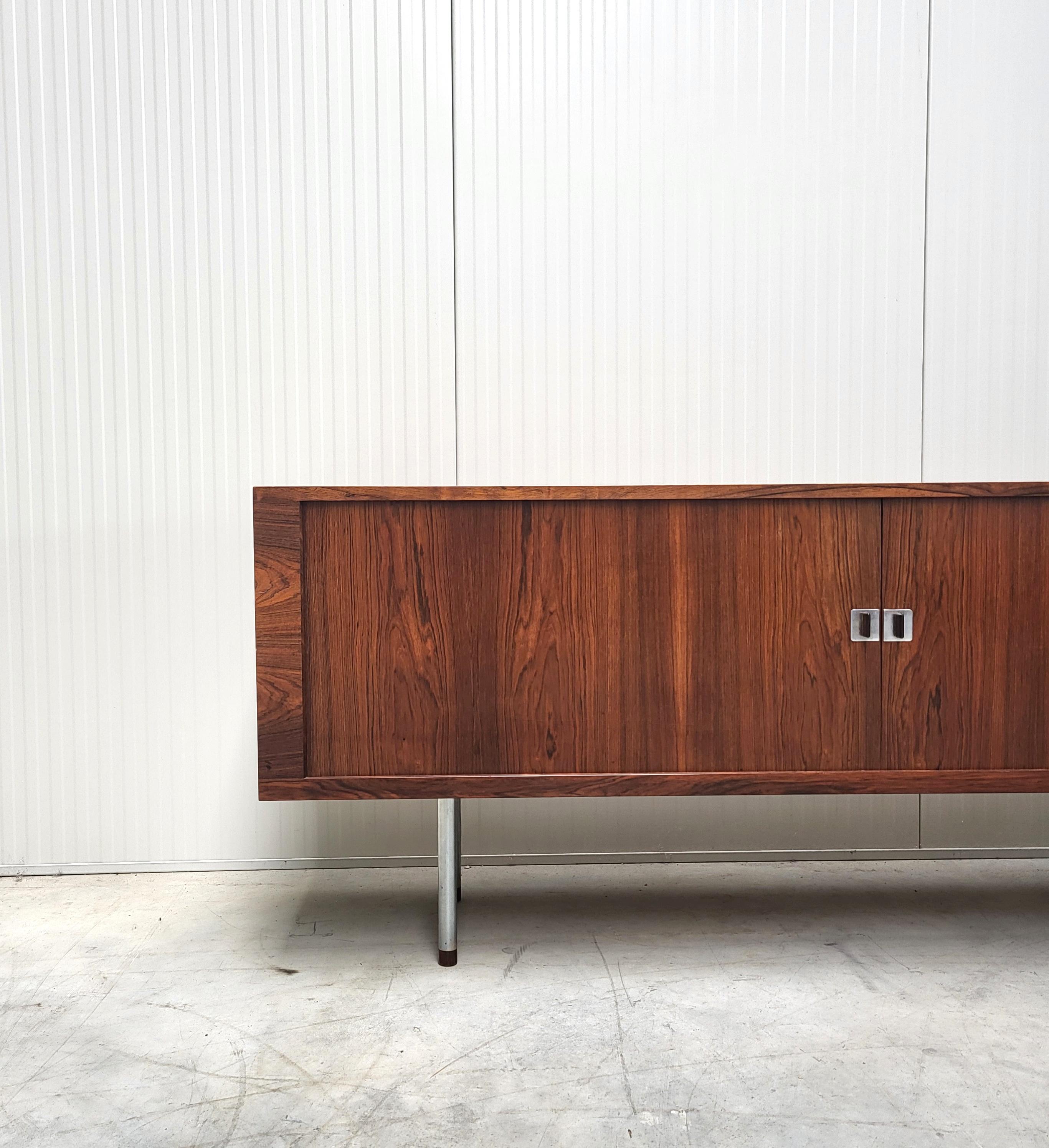 German Hans Wegner RY25 Walnut Sideboard Credenza by RY Mobler 1970
