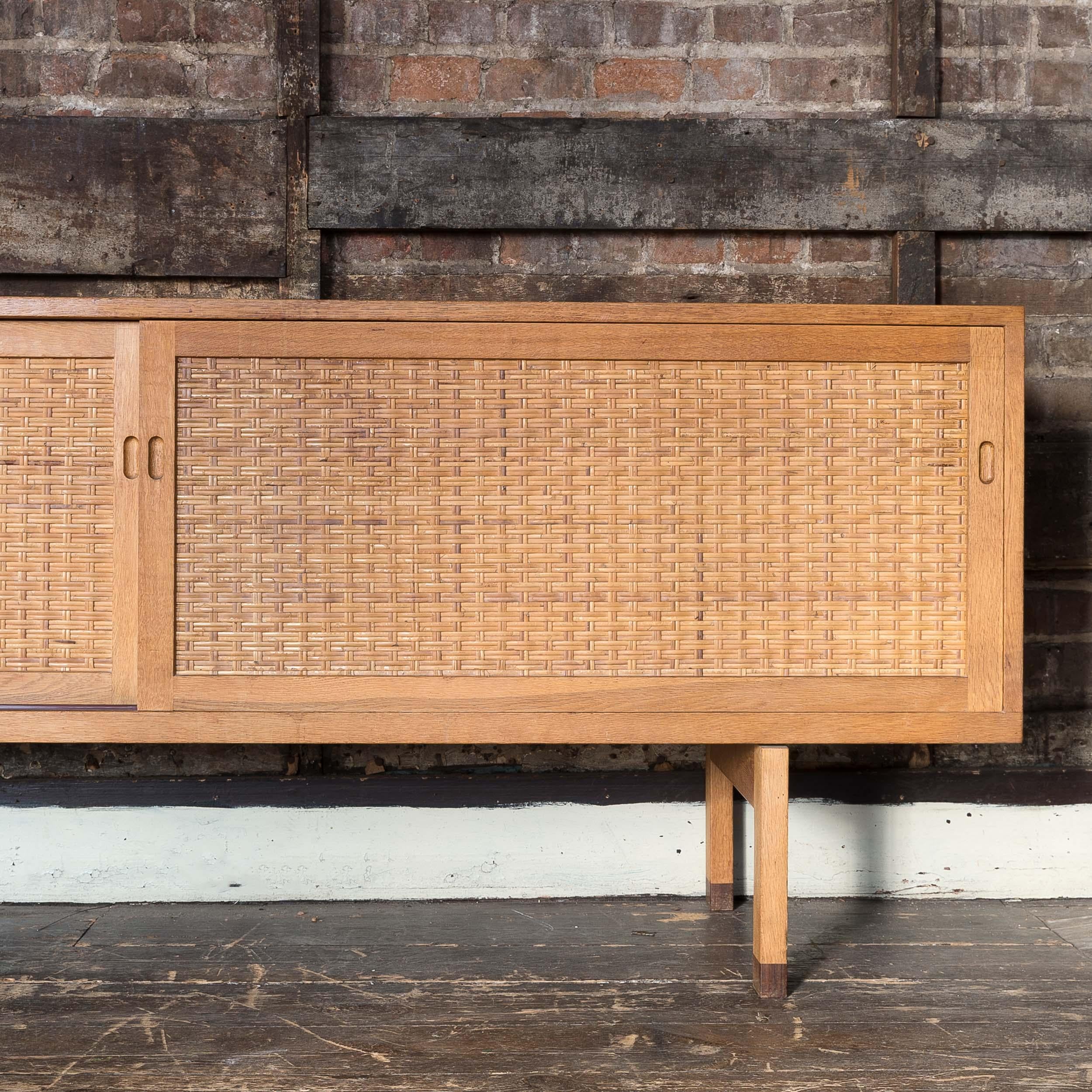 Mid-Century Modern Hans Wegner RY26 Sideboard by RY Møbler For Sale