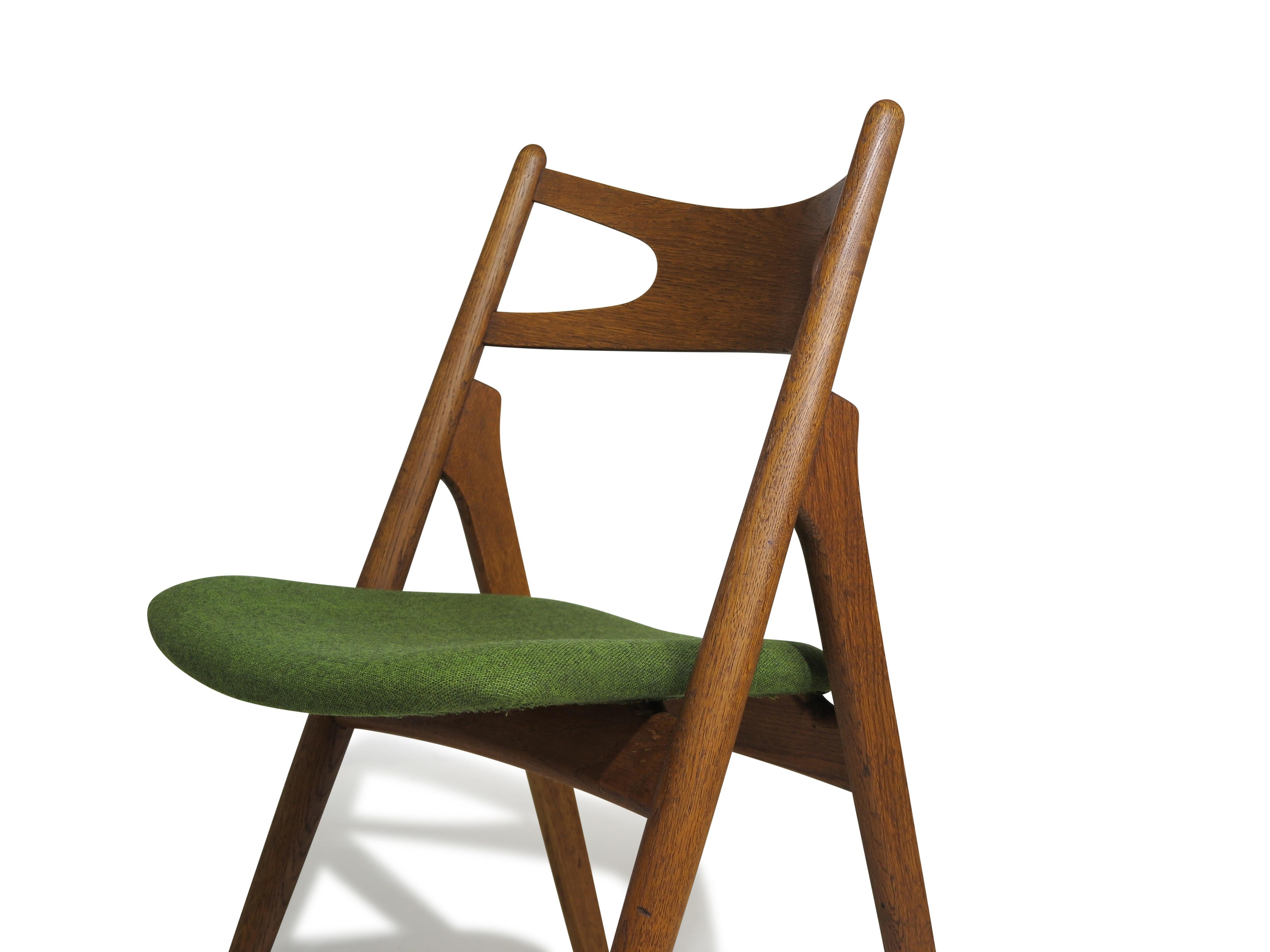 Danese Sedie da pranzo Hans Wegner Sawbuck CH29, quattro (4) in vendita
