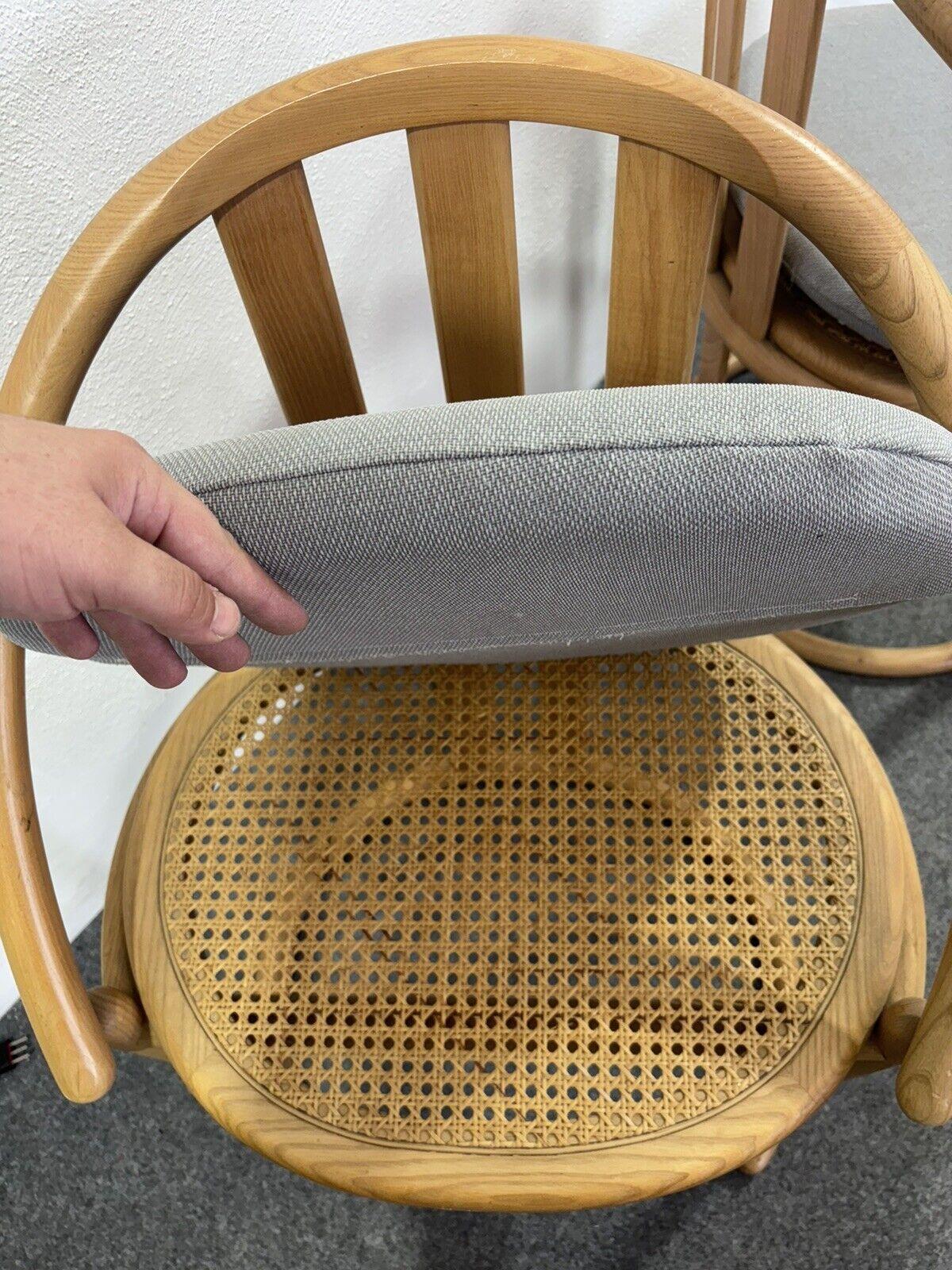 Mid-20th Century Hans Wegner Set Di 4 Sedie Design 1960 Modernariato in vendita