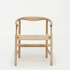 Hans Wegner Set of Six PP201 Armchairs