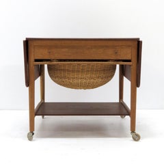 Hans Wegner Sewing Cart Model AT33, 1950