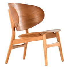 Hans Wegner Shell Easy Chair Model 1936 Produced by Fritz Hansen in Denmark