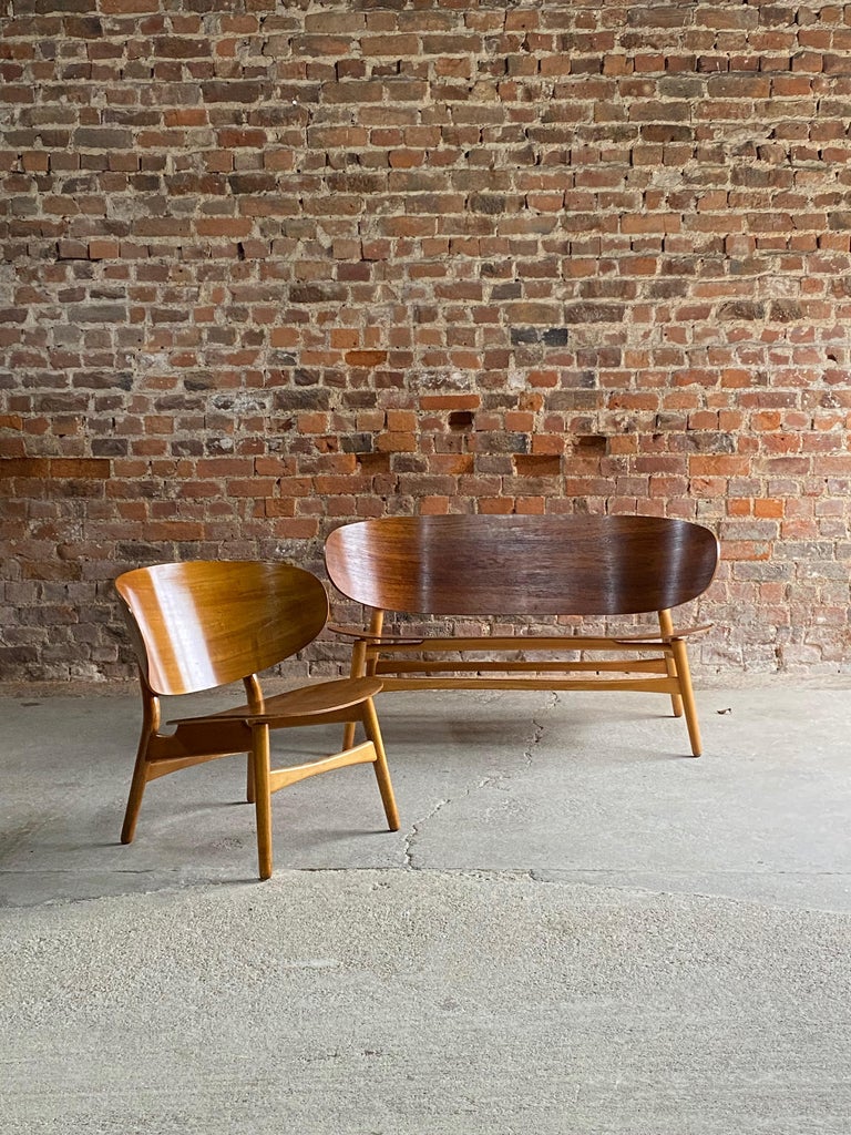 Shell Chair Views Hans Wegner Shell Settee Model 1935 and Shell Chair Model 1936 Fritz ...