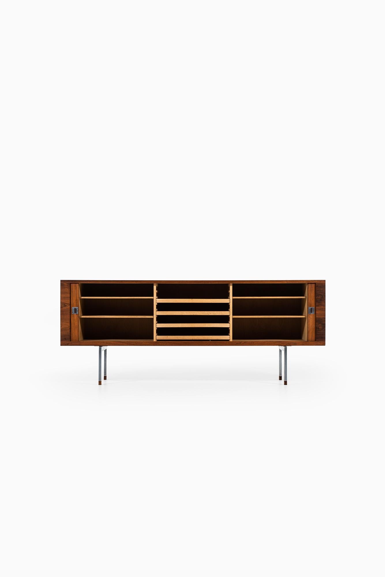 Rare sideboard model RY-25 / President designed by Hans Wegner. Produced by Ry møbler in Denmark.