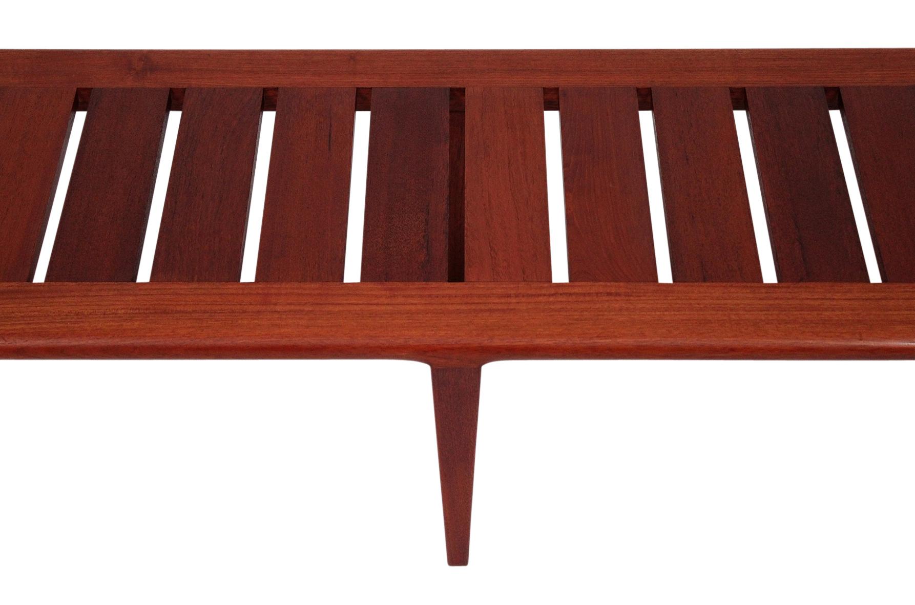 Hans Wegner Slatted Bench for Johannes Hansen 1