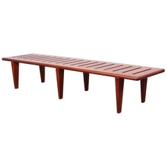 Hans Wegner Slatted Bench for Johannes Hansen