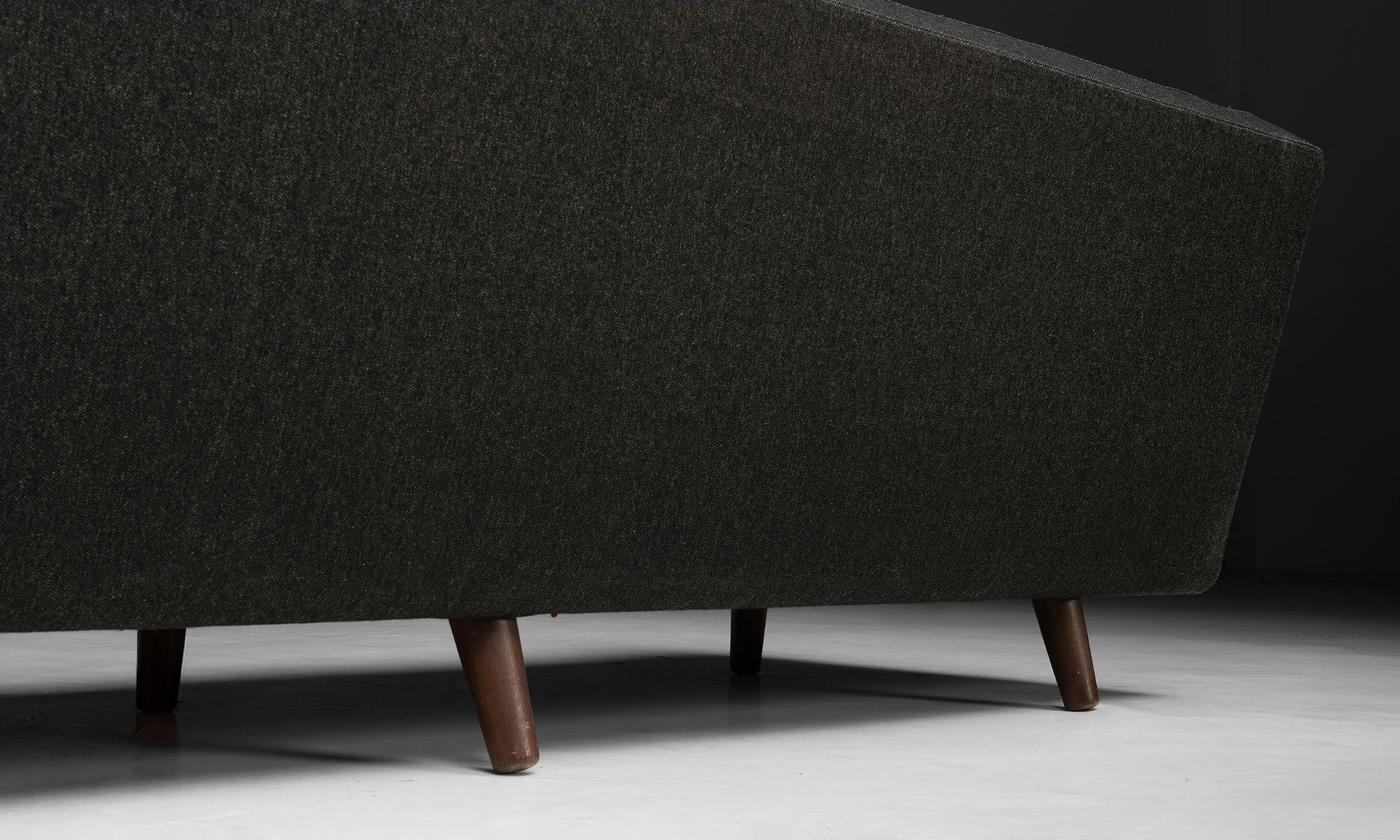 Metà XX secolo Divano Hans Wegner, Danimarca, 1950 circa in vendita