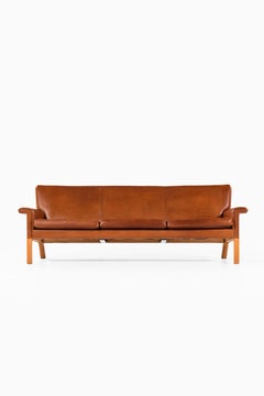 Hans Wegner Sofa Model AP-64 Produced by AP-Stolen in Denmark