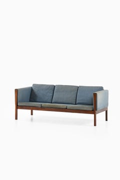 Hans Wegner Sofa Model CH163 Produced by Carl Hansen & Son in Denmark