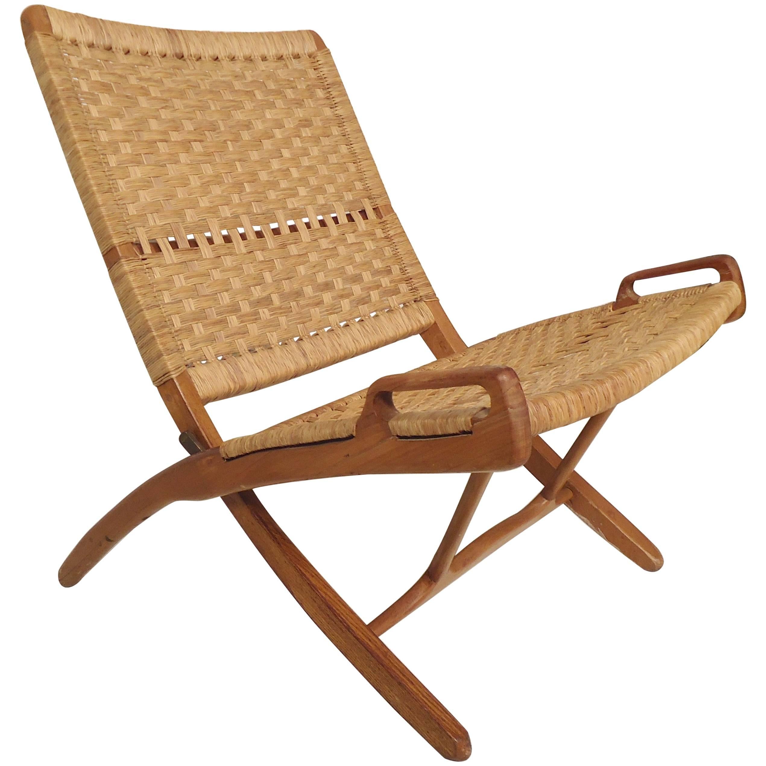 Hans Wegner Style Folding Chair