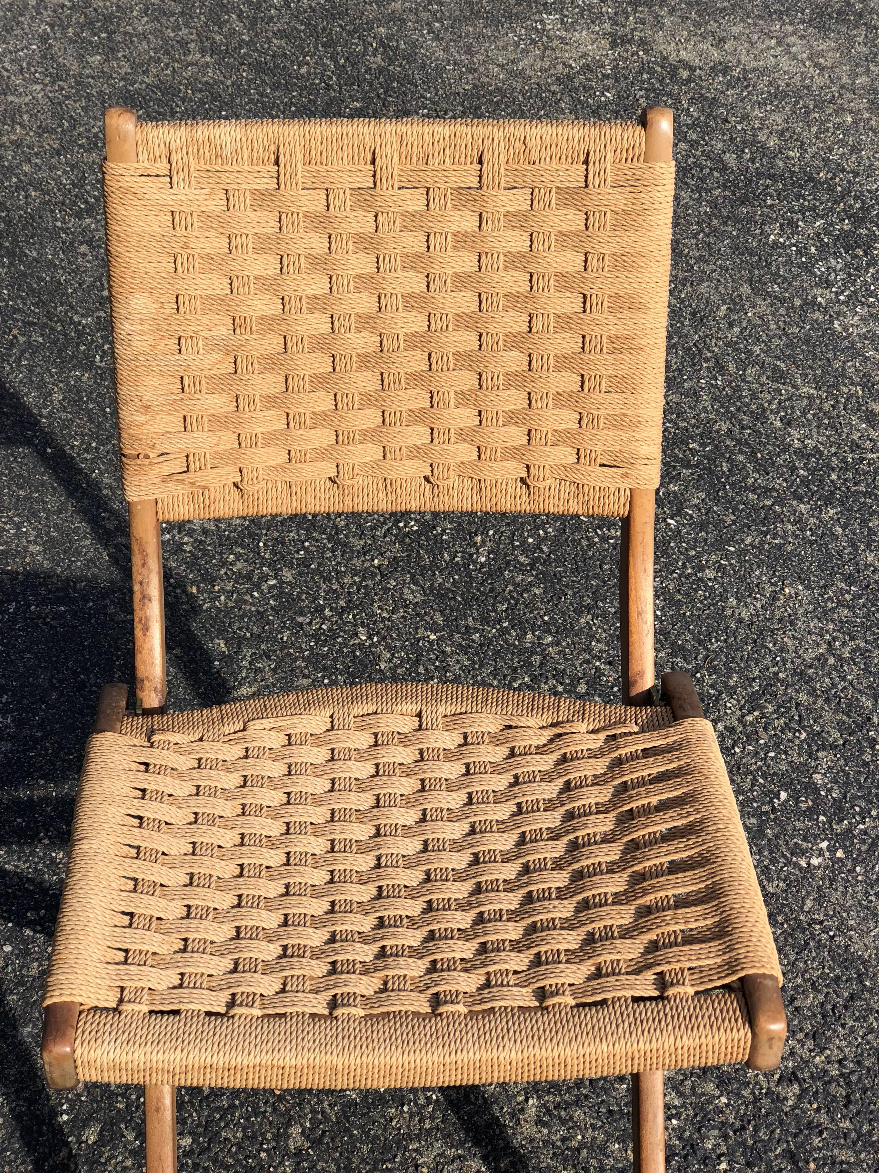 hans wegner rope chair