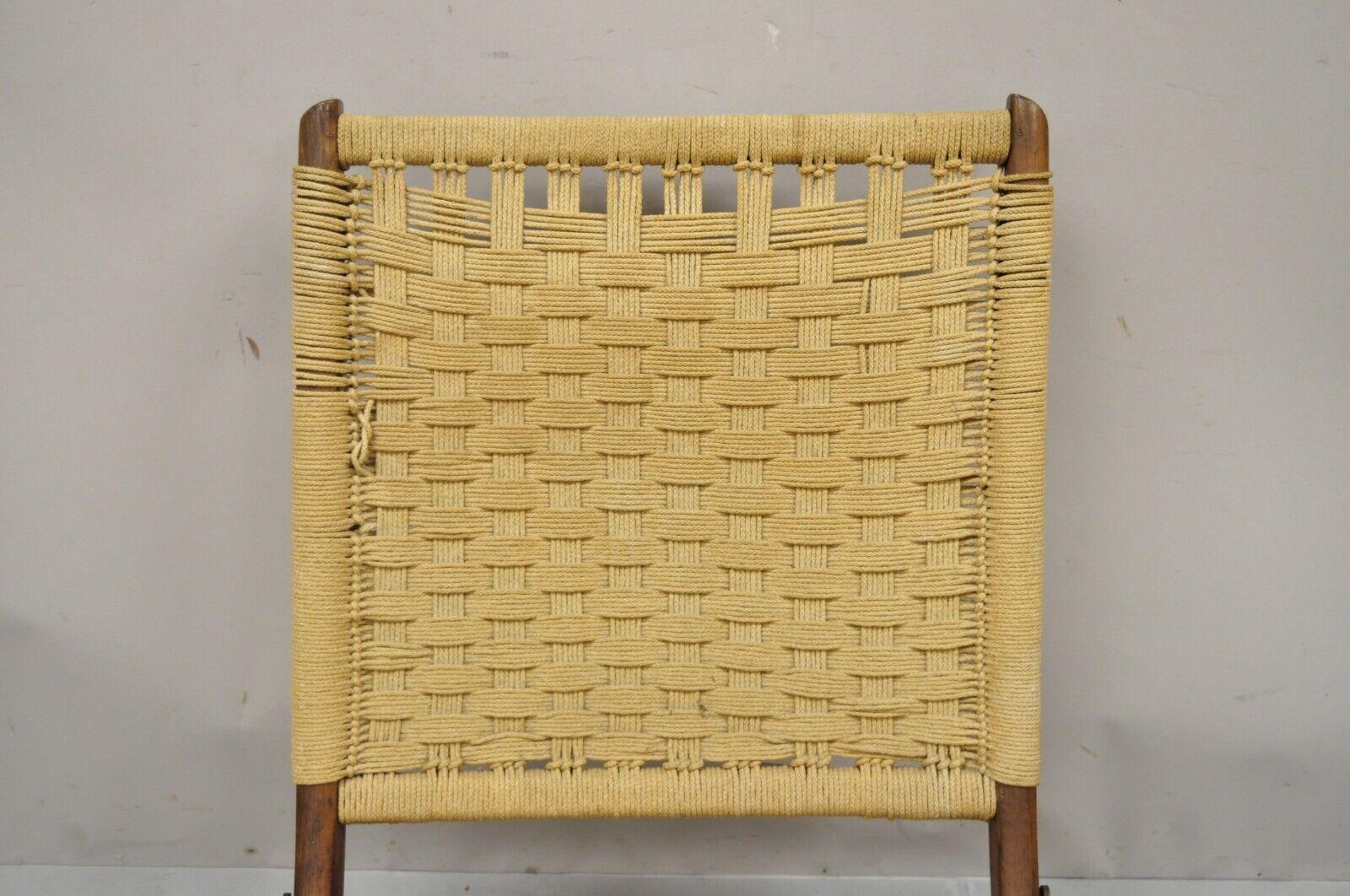 hans wegner rope chair