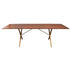 Hans Wegner Table AT309 Teak and Oak, 1950s