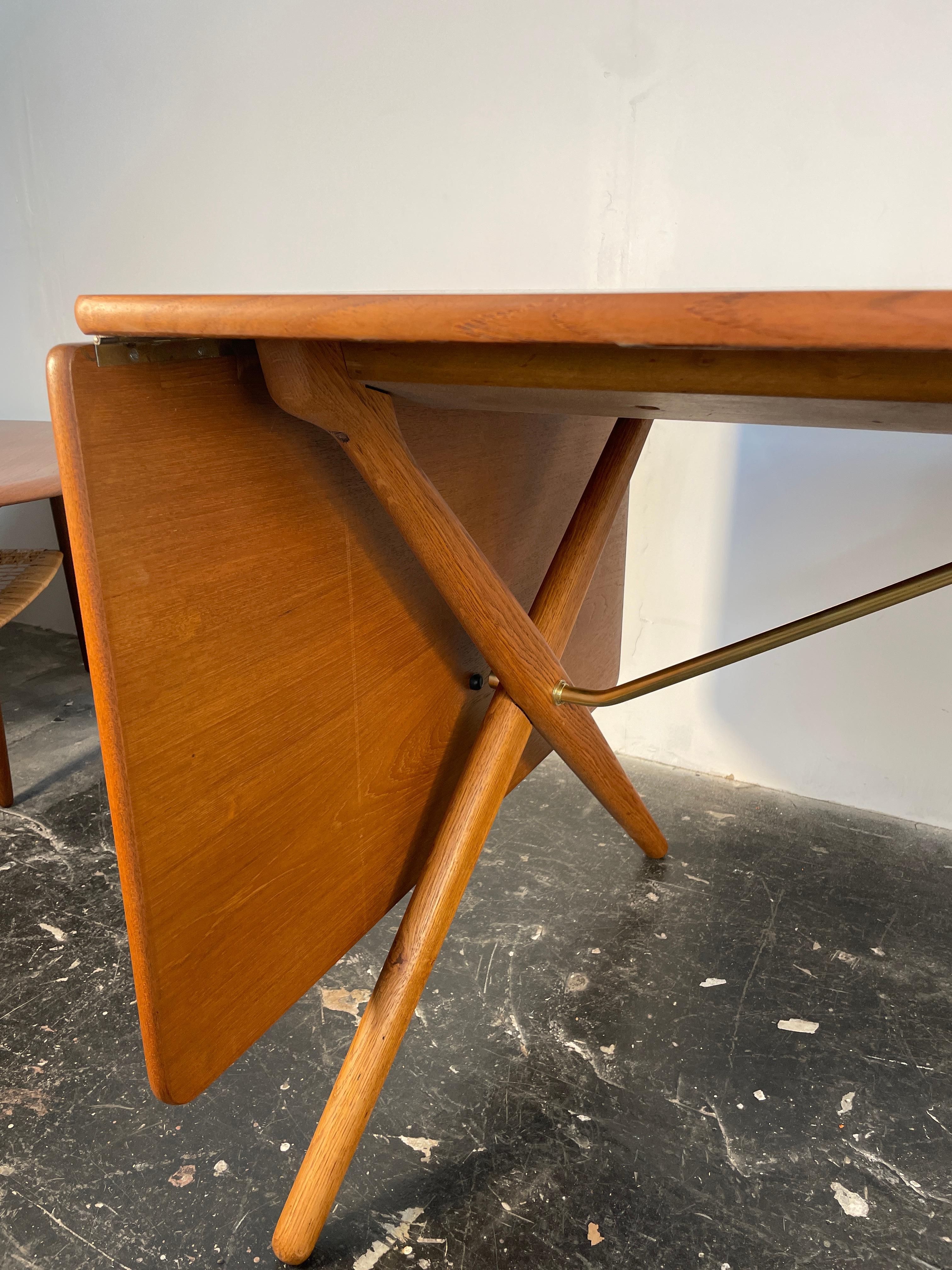 Table de salle à manger Hans Wegner modèle At-309 par Andreas Tuck en vente 1